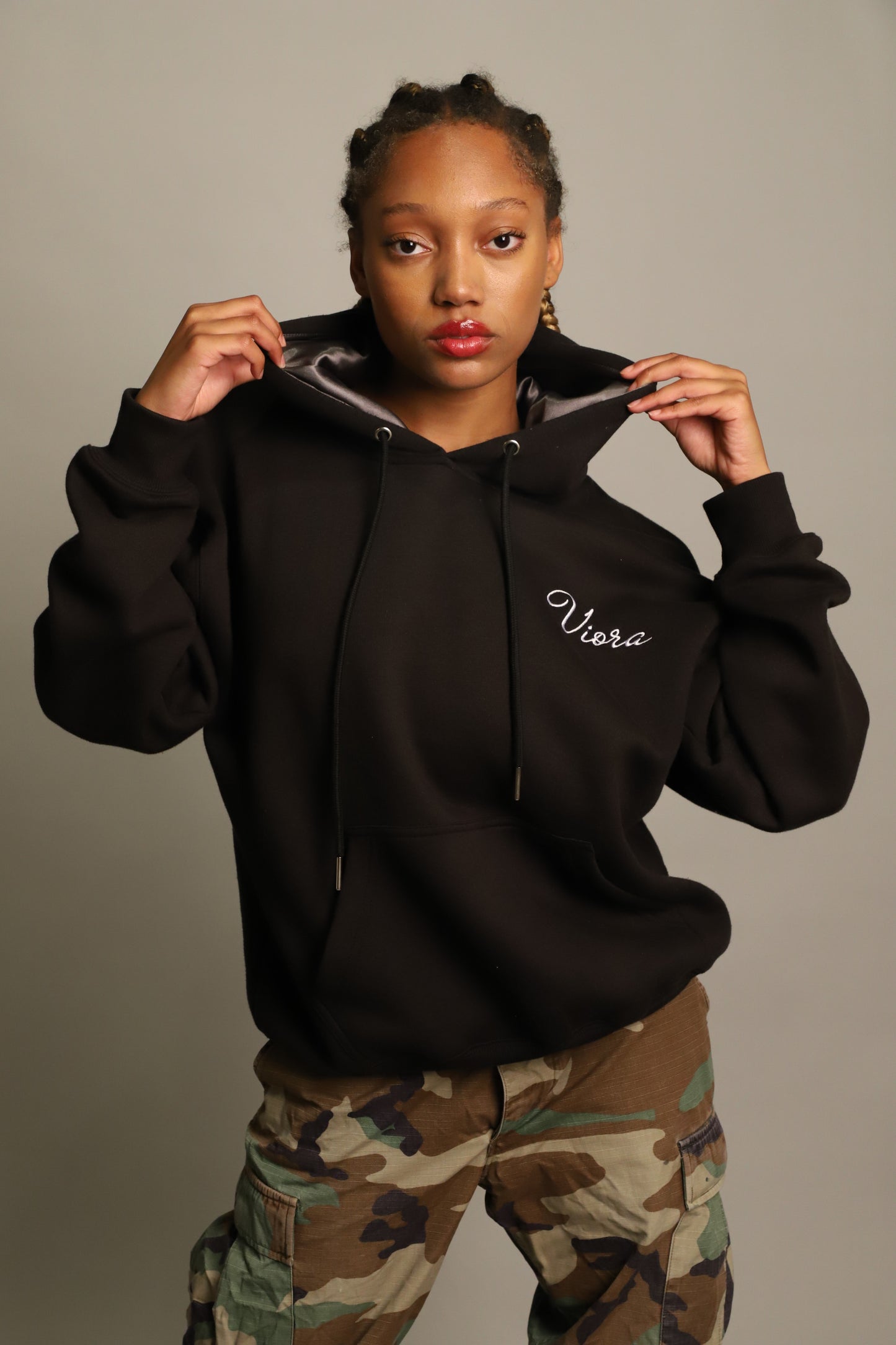 Silk Lined Hoodie